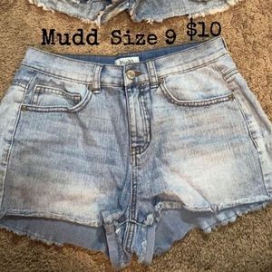 Mudd shorts. size 9